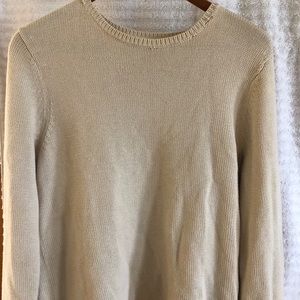 Tan J. Crew Sweater